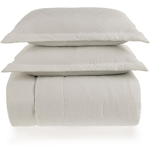 Jogo de Colcha Karsten Vittoria Texture Super King Branco