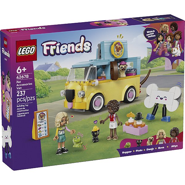 Lego Friends Van de Acessórios Pets 42678 com 237pcs