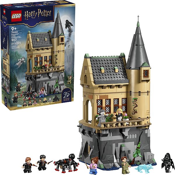 Lego Harry Potter Hogwarts Ala do Hospital 76463 com 907pcs
