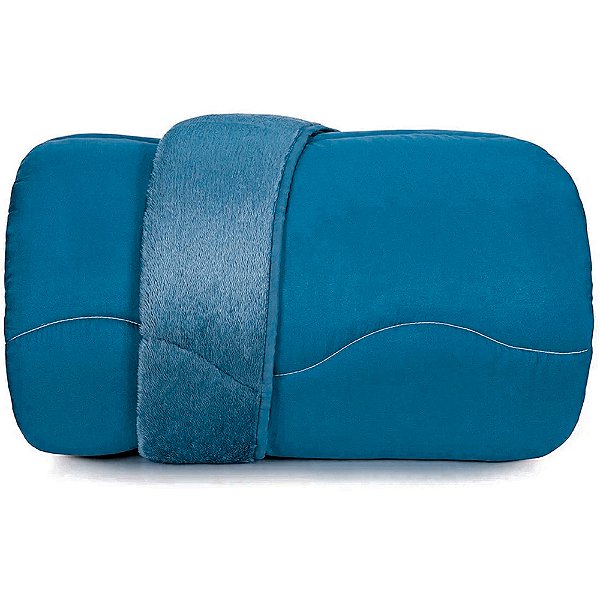 Edredom Altenburg Tinto Blend Comfort Queen Azul