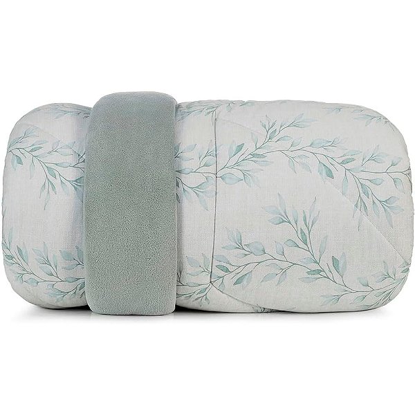 Edredom Altenburg Nara Blend Malha King Verde