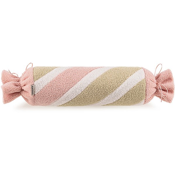 Almofada Karsten Confeito Bouclé Rosa
