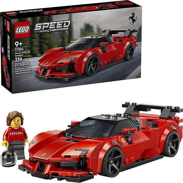 Lego Speed Champions Ferrari SF90 XX Stradale 77254 com 339p