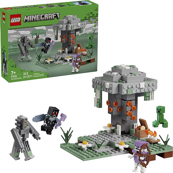 Lego Minecraft O Jardim Pálido 21586 com 243pcs