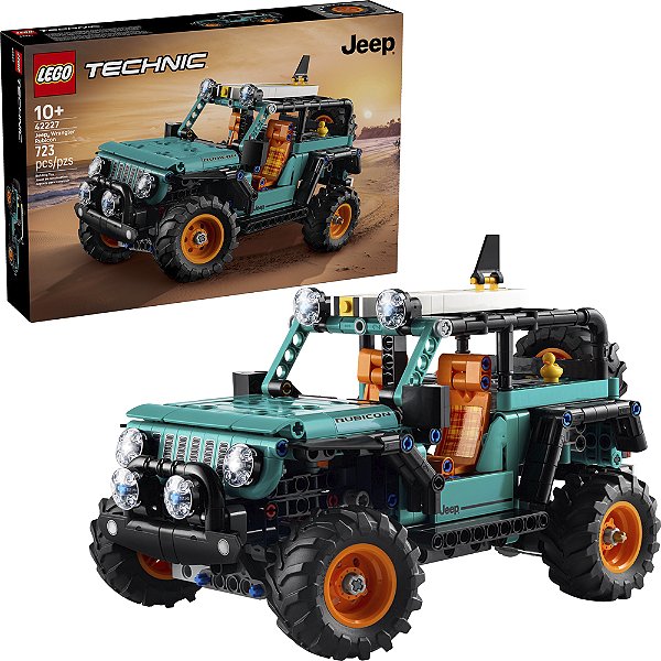 Lego Technic SUV Jeep Wrangler Rubicon 42227 com 723pcs