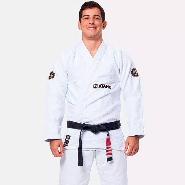 Kimono Jiu Jitsu Atama Classic Branco Unissex
