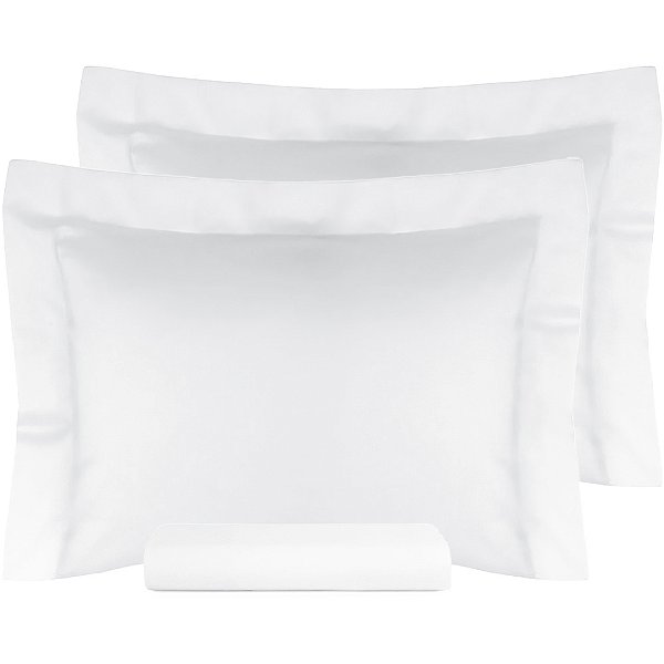 Jogo de Cama Altenburg Basic 200 Fios 3 Peças King Branco