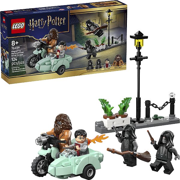 Lego Harry Potter Fuga com Hagrid e Harry 76459 com 124pcs