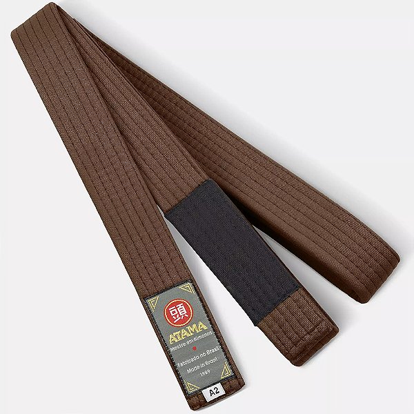 Faixa Jiu Jitsu Atama Standard Marrom Adulto