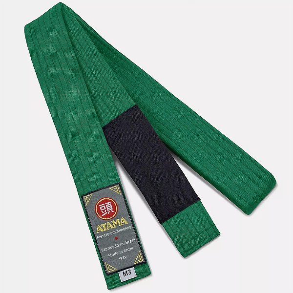Faixa Jiu Jitsu Atama Standard Verde Infantil