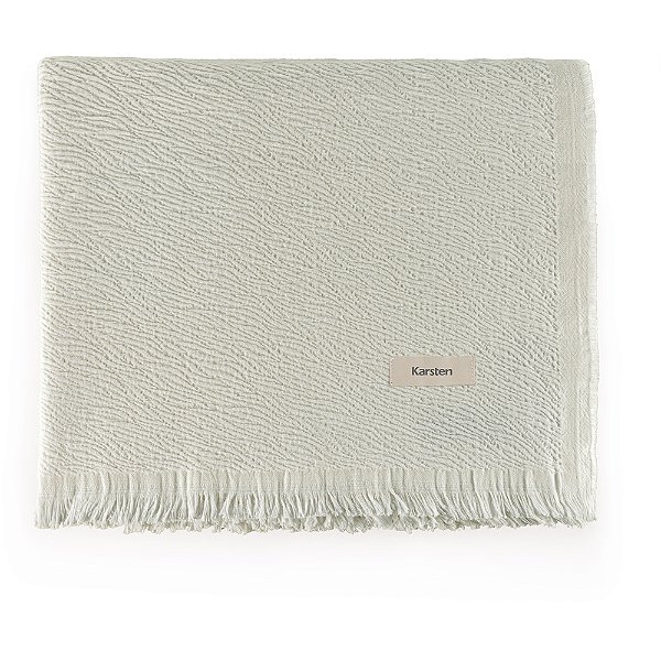 Manta Decorativa Karsten Colin Softmax Branco