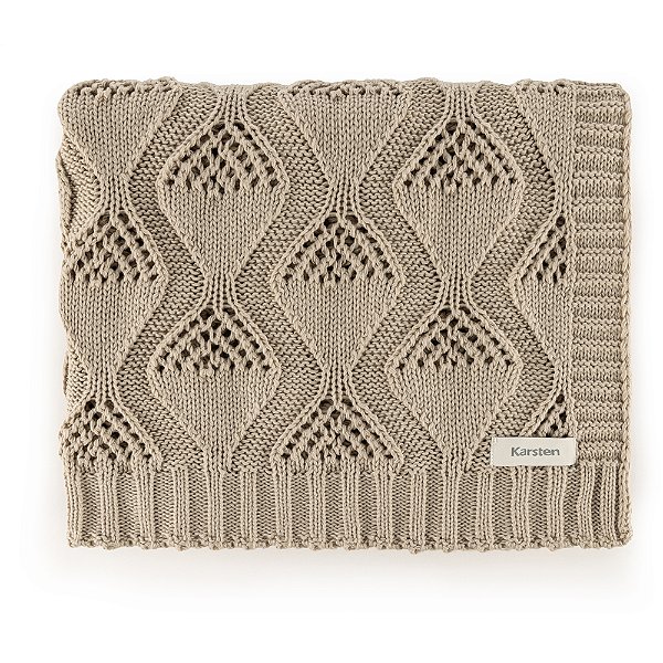 Peseira Karsten Giorgio Tricot Bege