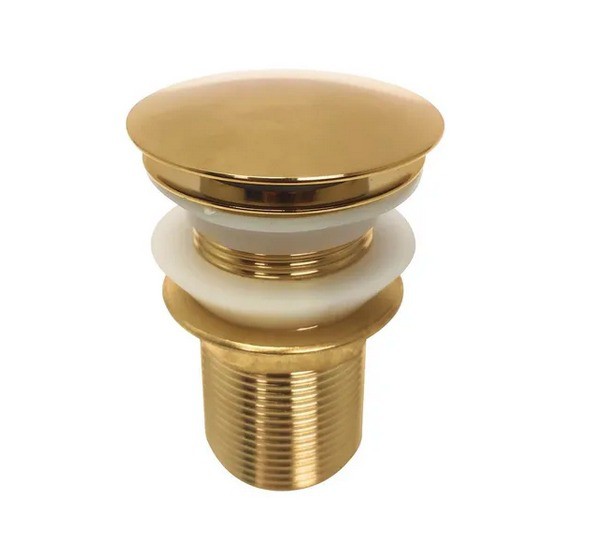 VÁLVULA RALO CLICK POP UP LUXO INTELIGENTE PARA CUBA DOURADO GOLD