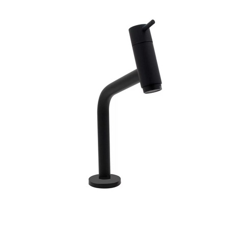 TORNEIRA PARA BANHEIRO LAVABO LINK BICA BAIXA PRETO BLACK