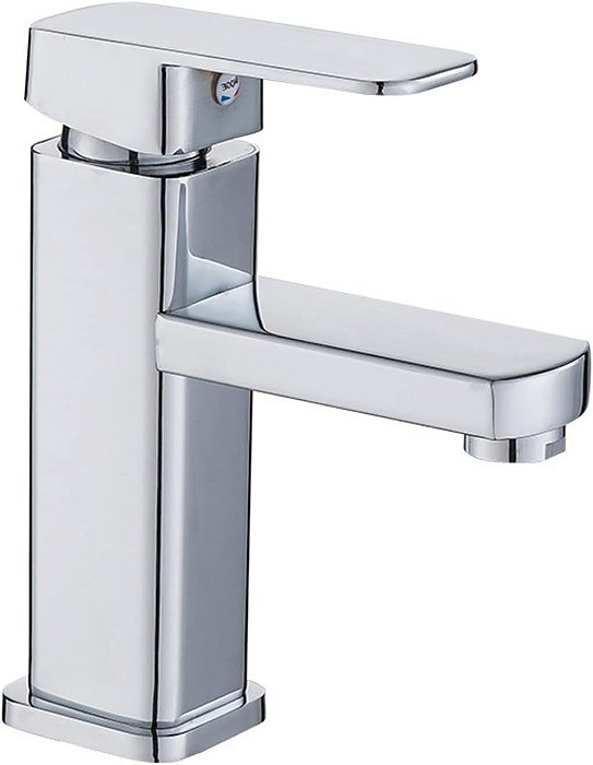 TORNEIRA BANHEIRO MISTURADOR MONOCOMANDO QUADRADA BAIXA