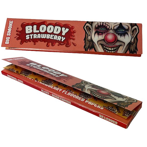 Seda Lion Rolling Circus - Sabor Morango - K.S.