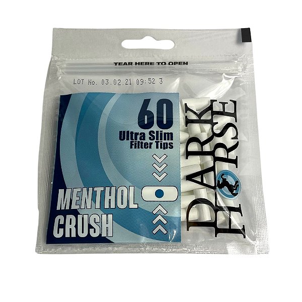 Filtro Dark Horse Menthol Crush 6 x 15mm