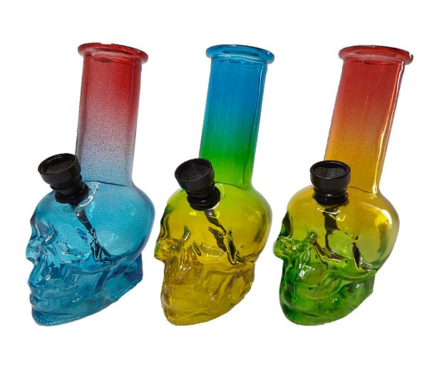 Bong de Vidro Caveira