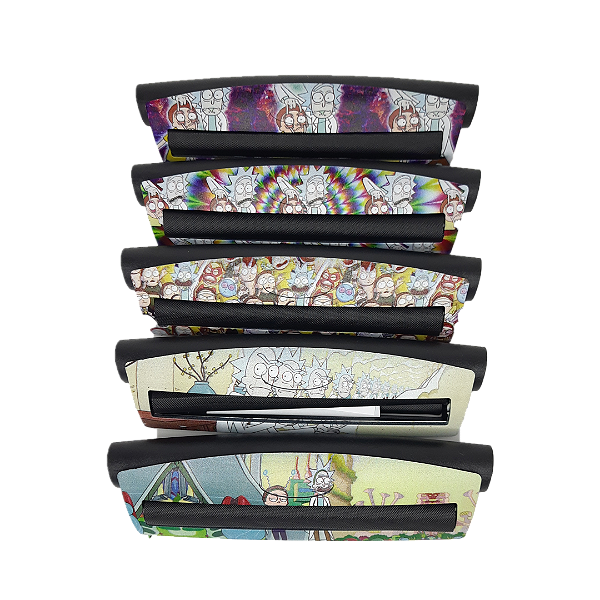 Maquina p/ enrolar cigarro Rick e Morty K.S - bolador