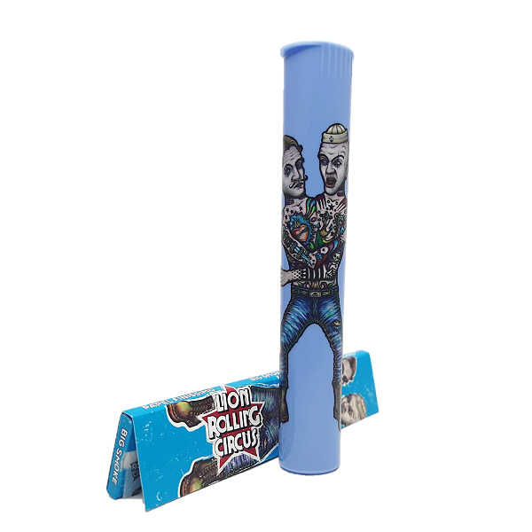 Promo Mocó Lion Rolling Circus (Azul) + Seda Brasil edition K.S.