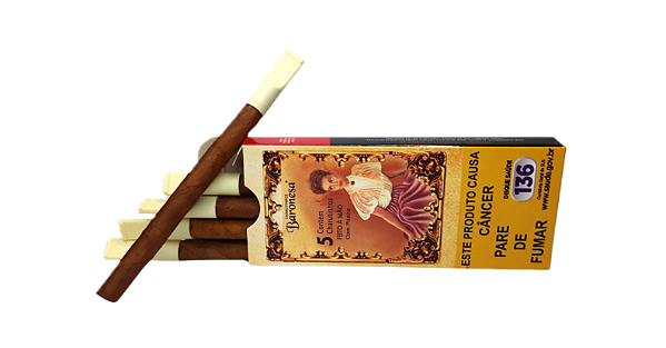 Caixa Charutinhos Baronesa (5 unid.)