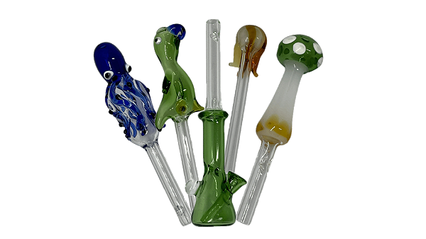 Piteira de Vidro Bocal Artesanal