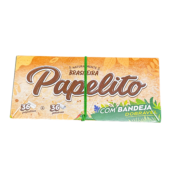 Seda Papelito Brown + Piteira + bandeja