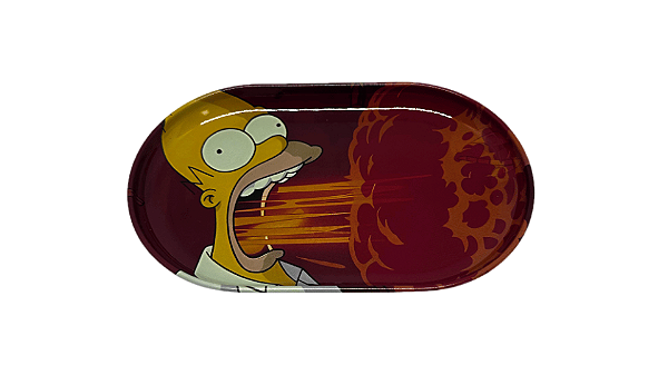 Mini Bandeja de metal - Homer