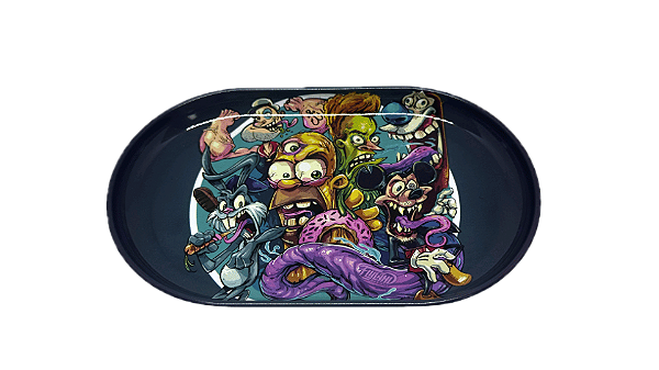 Mini Bandeja de metal - Personagens