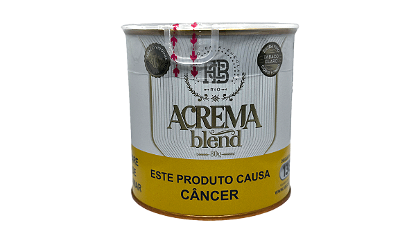 Tabaco Acrema Lata 80g