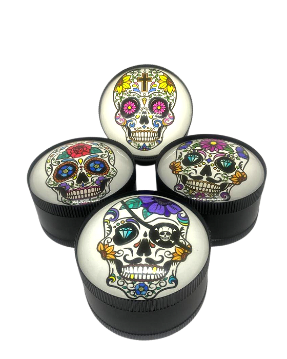 Dichavador de Metal Bifásico - Caveira Mexicana