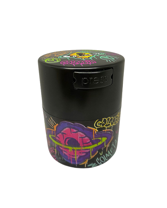 Pote Hermético Colmeia (Preto) 300ml