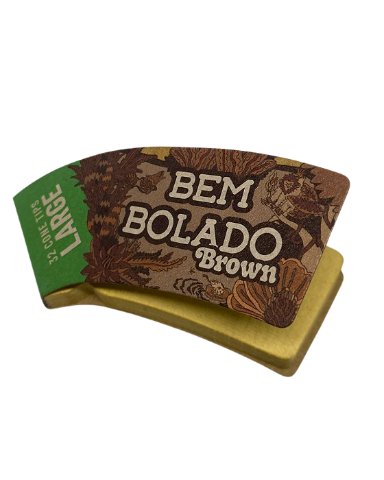 Piteira Cone Large Brown - Bem Bolado