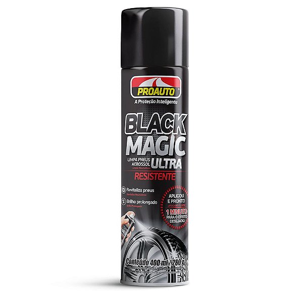 Limpa Pneu Black Magic Proauto Spray 400ml