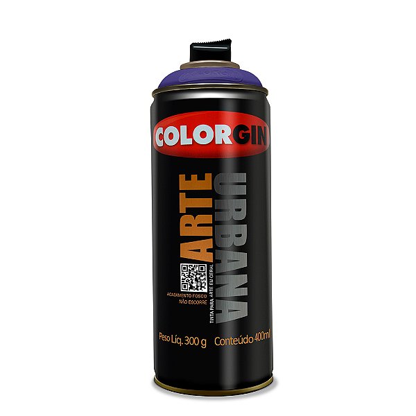 Tinta Spray Colorgin Arte Urbana Violeta Cosmos 937 400ml