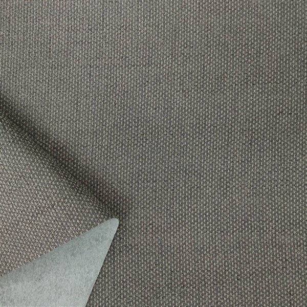 Tecido Impermeável Interno Linho Traço Supreme Cinza Chumbo