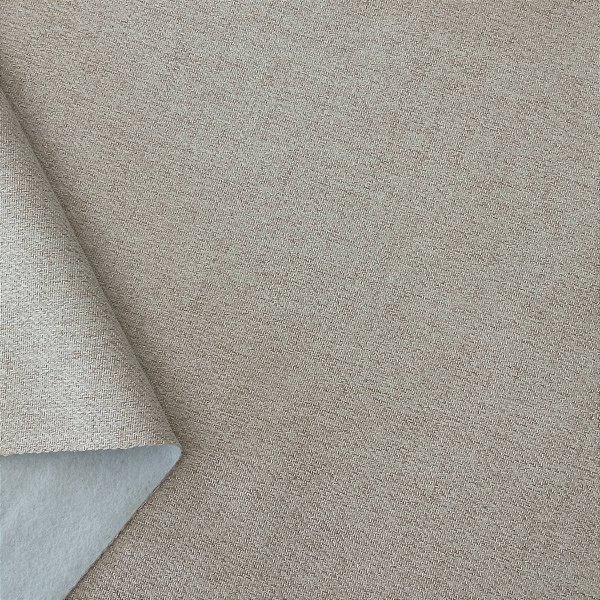 Tecido Impermeável Interno Linho Sarjado Poema Bege Marfim