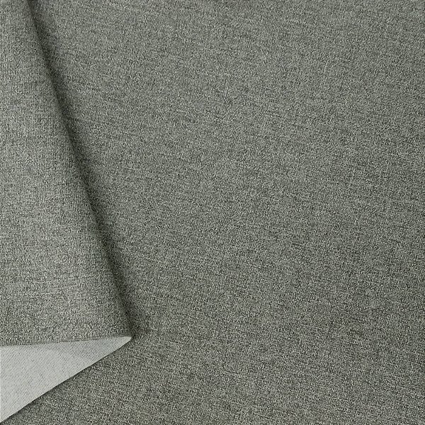 Tecido Impermeável Interno Linho Sopro Cinza Esverdeado