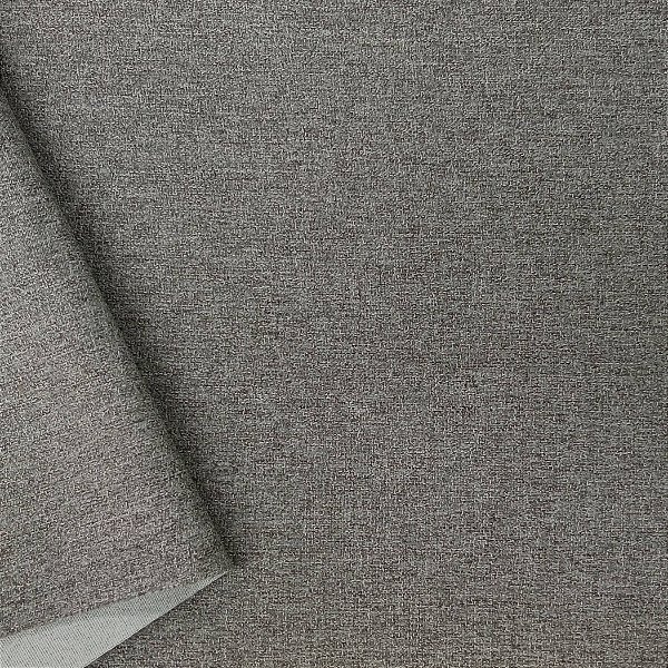 Tecido Linho Impermeável Interno Sopro Cinza Escuro Chumbo