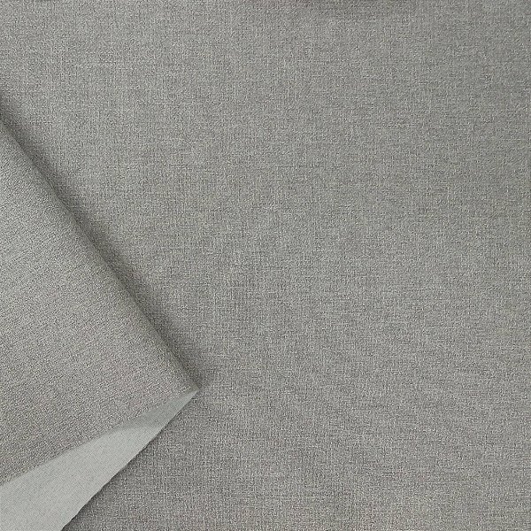 Tecido Impermeável Interno Linho Sopro Cinza Claro Prata