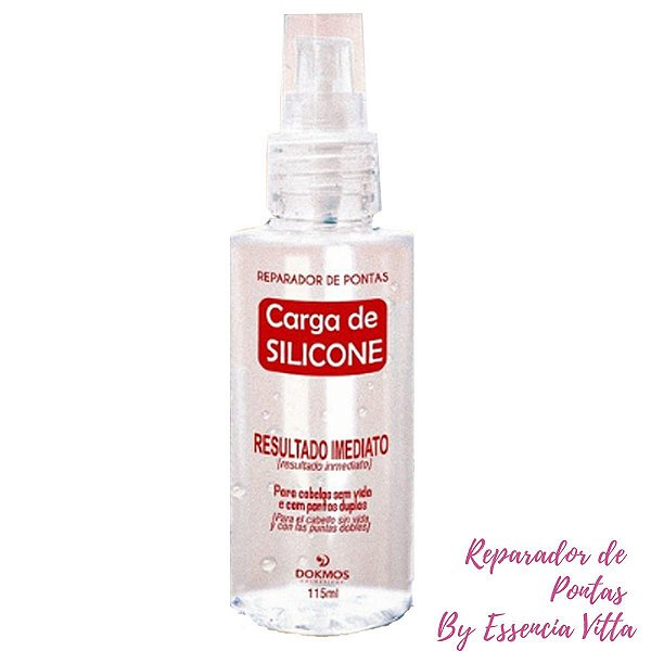 Reparador De Pontas Carga De Silicone 115ml Dokmos Antifrizz