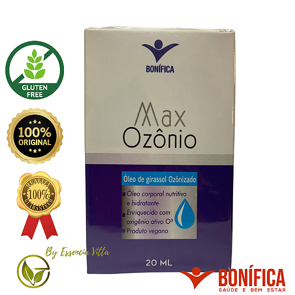 Maxi Ozônio | Oleo de Girassol Ozonizado | Bonifica