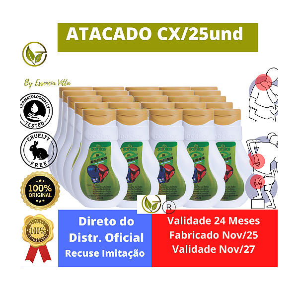 Gel Nocauteador Dokmos | Atacado 25und