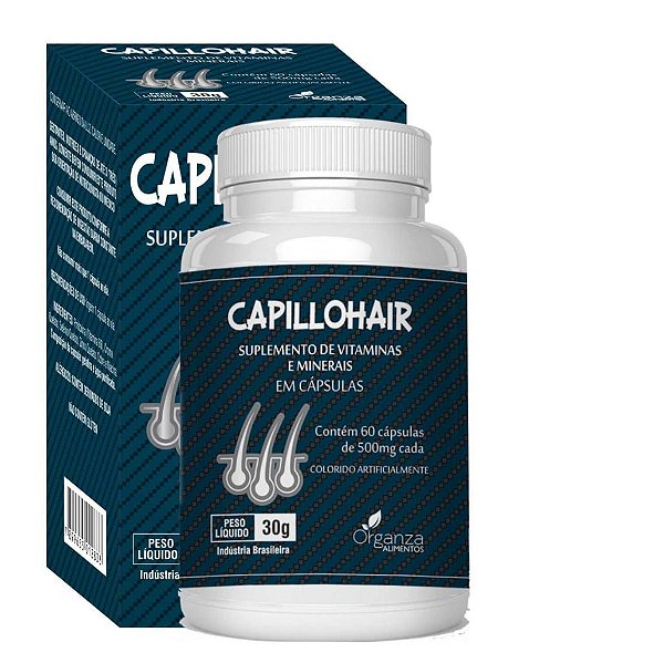 Capillohair - Organza - 60capsulas 500mg