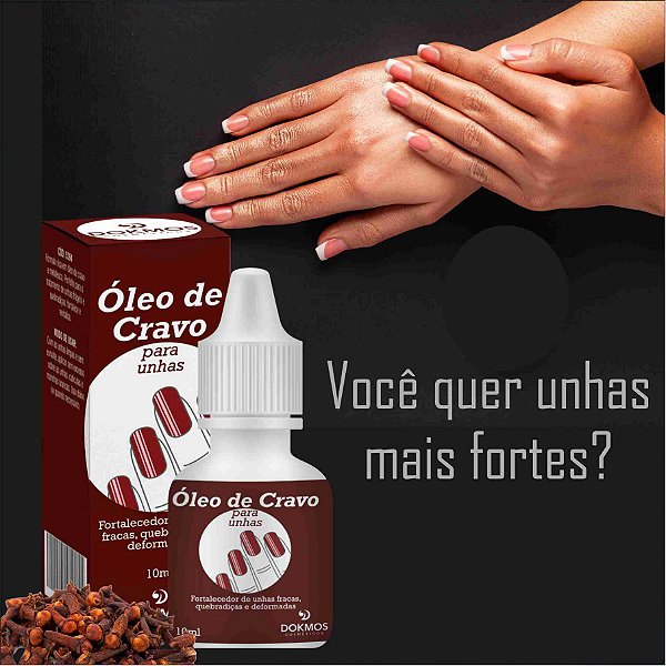 Oleo De Cravo Para Unhas 10ml