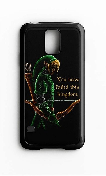 Capa para Celular The Legend Of  Zelda Galaxy S4/S5 Iphone S4 - Nerd e Geek - Presentes Criativos