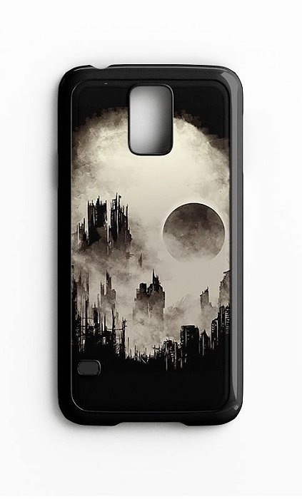 Capa para Celular Grand Cidade Skull Galaxy S4/S5 Iphone S4 - Nerd e Geek - Presentes Criativos