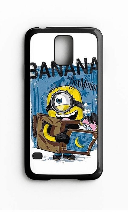 Capa para Celular Minions Galaxy S4/S5 Iphone S4 - Nerd e Geek - Presentes Criativos