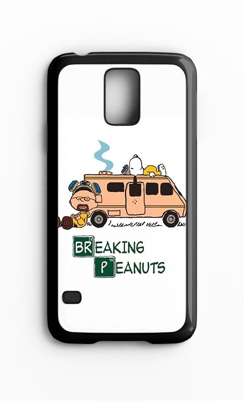 Capa para Celular Breaking Penuts Galaxy S4/S5 Iphone S4 - Nerd e Geek - Presentes Criativos