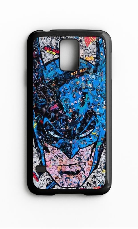 Capa para Celular Batman em Quadrinhos Galaxy S4/S5 Iphone S4 - Nerd e Geek - Presentes Criativos